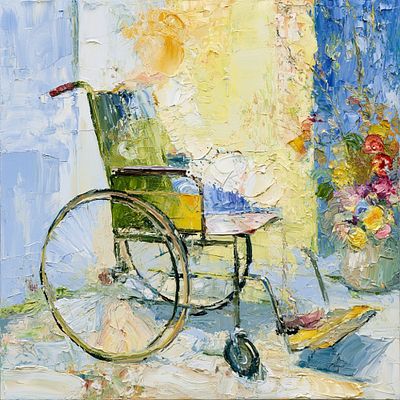 A Place That Remembers Spring — painting by Simone Behrsing