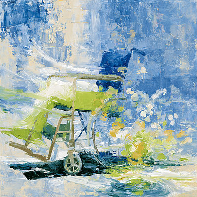 Where Light Still Grows — painting by Simone Behrsing