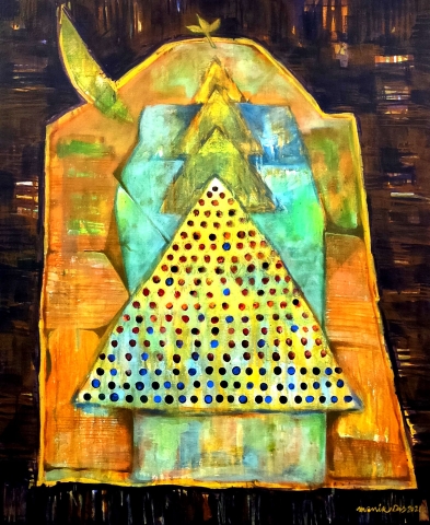 Artist name-Manik Das(@manikvisual), Title-A Journey Through Meditation