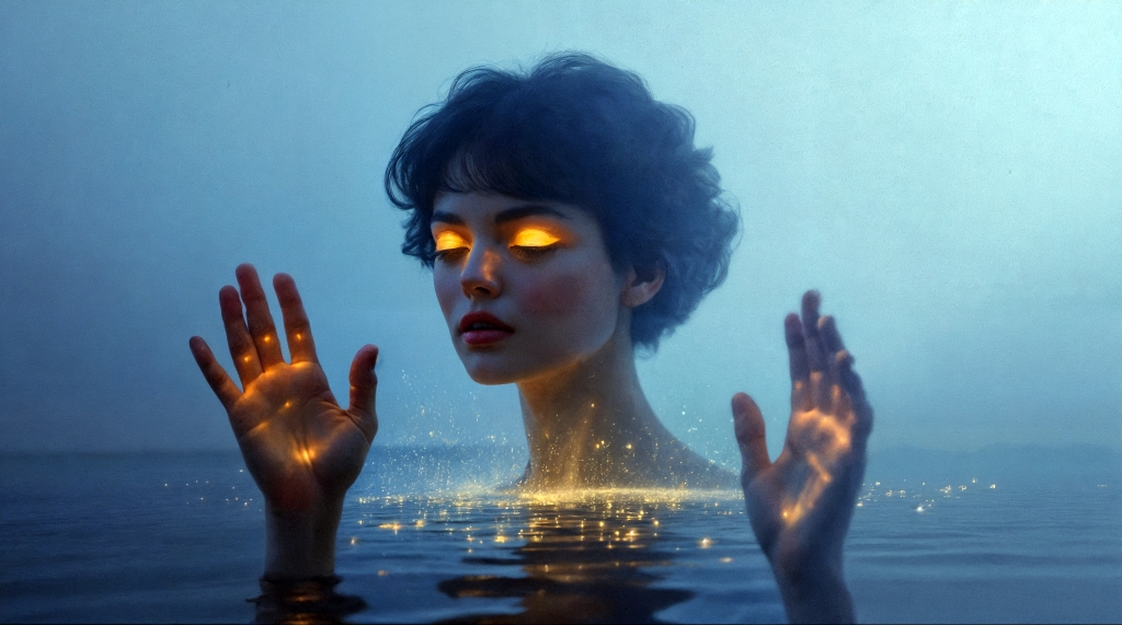 She rise like water by Jeanne D'art