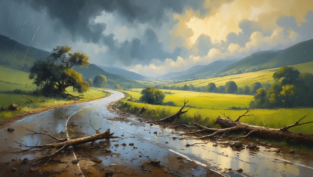 Storm-Tossed Path - CanyonMoonGal